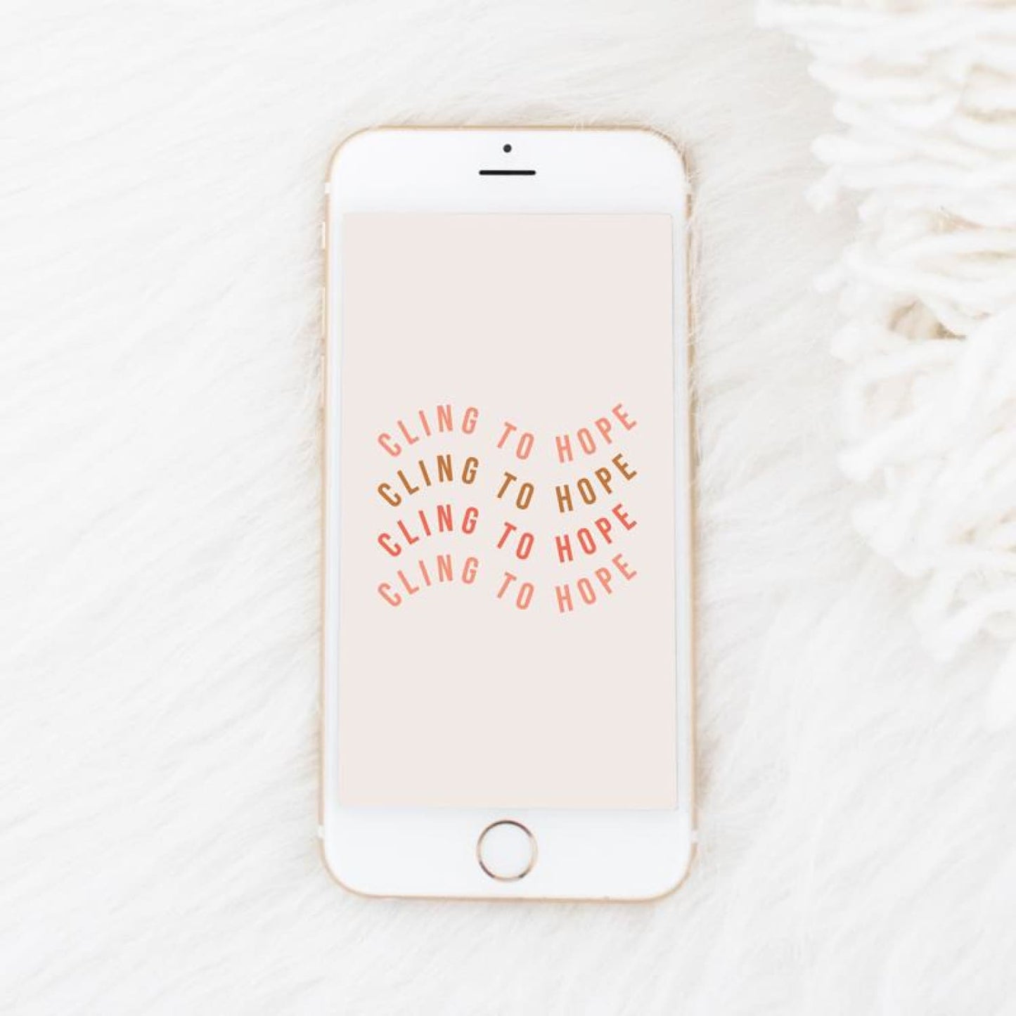 Cling to Hope Phone Background - Digitals