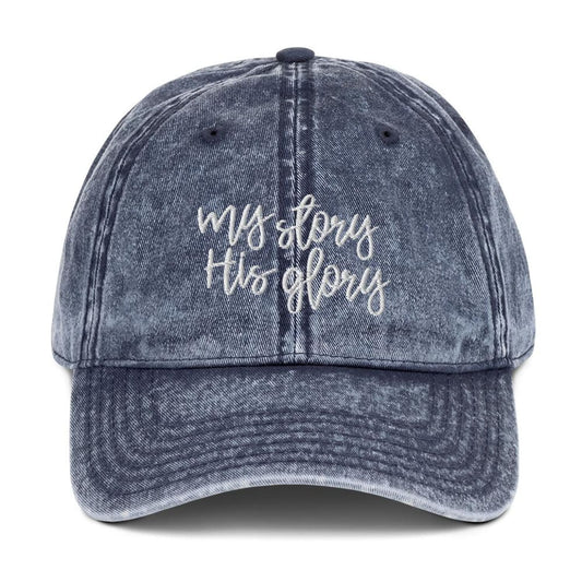 My Story His Glory Ball Cap - Ballcap