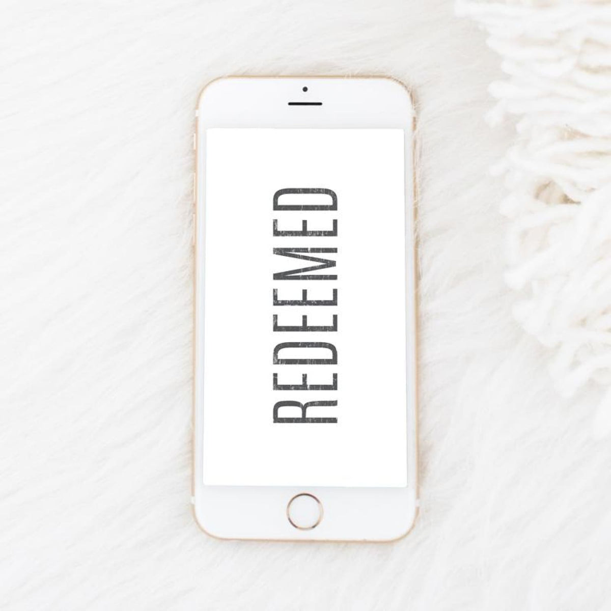 Redeemed Phone Background Salted Brew