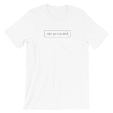 She Persisted Tee - White / XS - T-Shirt