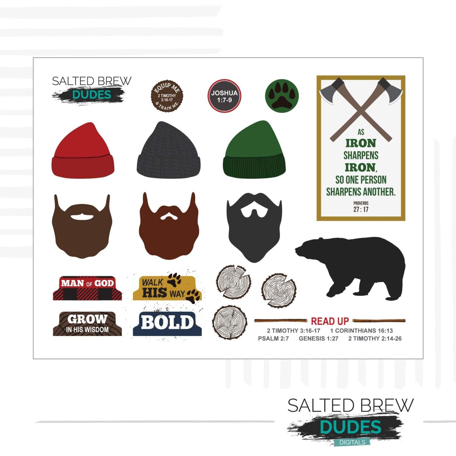 Great Outdoorsmen - Salted Brew Dudes - Digital Download - Digitals